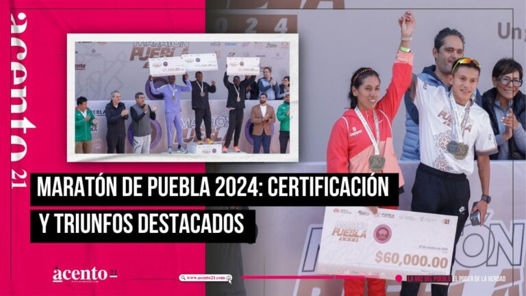 Estos son los resultados del Maratón de Puebla 2024