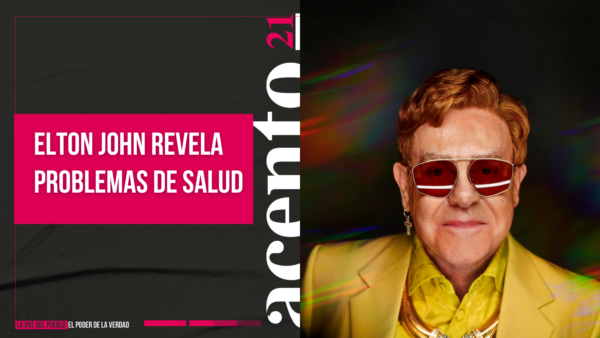 Elton John revela problemas de salud