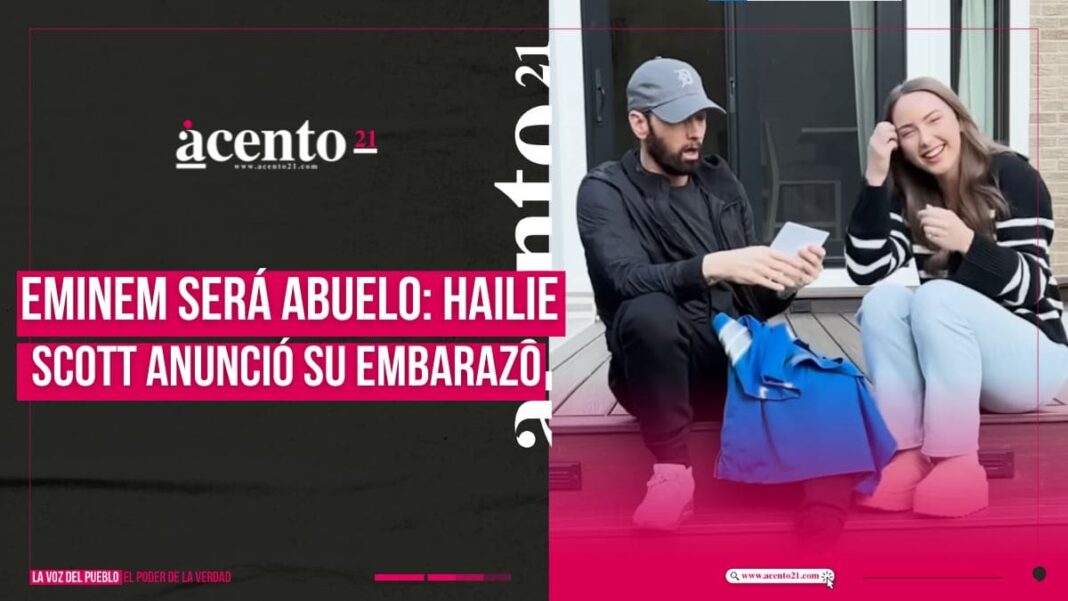 Eminem será abuelo Hailie Scott anunció su embarazo