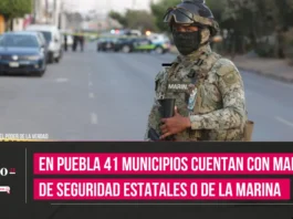 En Puebla 41 municipios cuentan con mandos de seguridad estatales o de la Marina