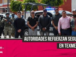 Encabezan titulares de la Secretaría de Gobernación y Secretaría de Seguridad Pública y Tránsito Municipal, recorrido en Juntas Auxiliares de San Martín Texmelucan