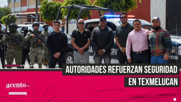 Encabezan titulares de la Secretaría de Gobernación y Secretaría de Seguridad Pública y Tránsito Municipal, recorrido en Juntas Auxiliares de San Martín Texmelucan