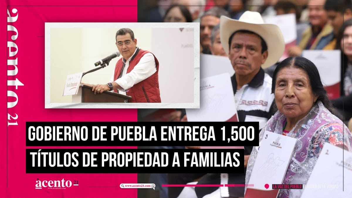 Entrega gobierno estatal más de 1,500 títulos de propiedad; garantiza certeza jurídica