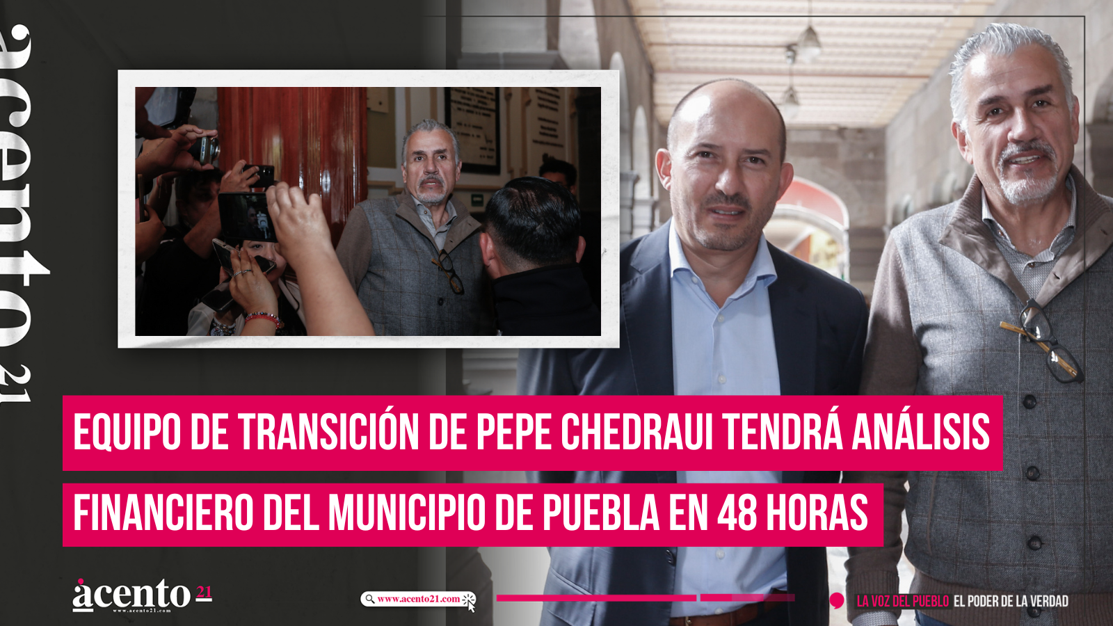 Equipo de transición de Pepe Chedraui tendrá análisis financiero del municipio de Puebla en 48 horas