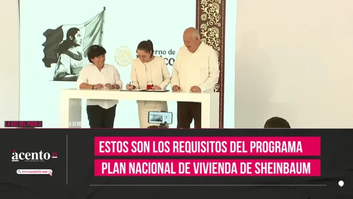 Estos son los requisitos del programa para la vivienda de Sheinbaum