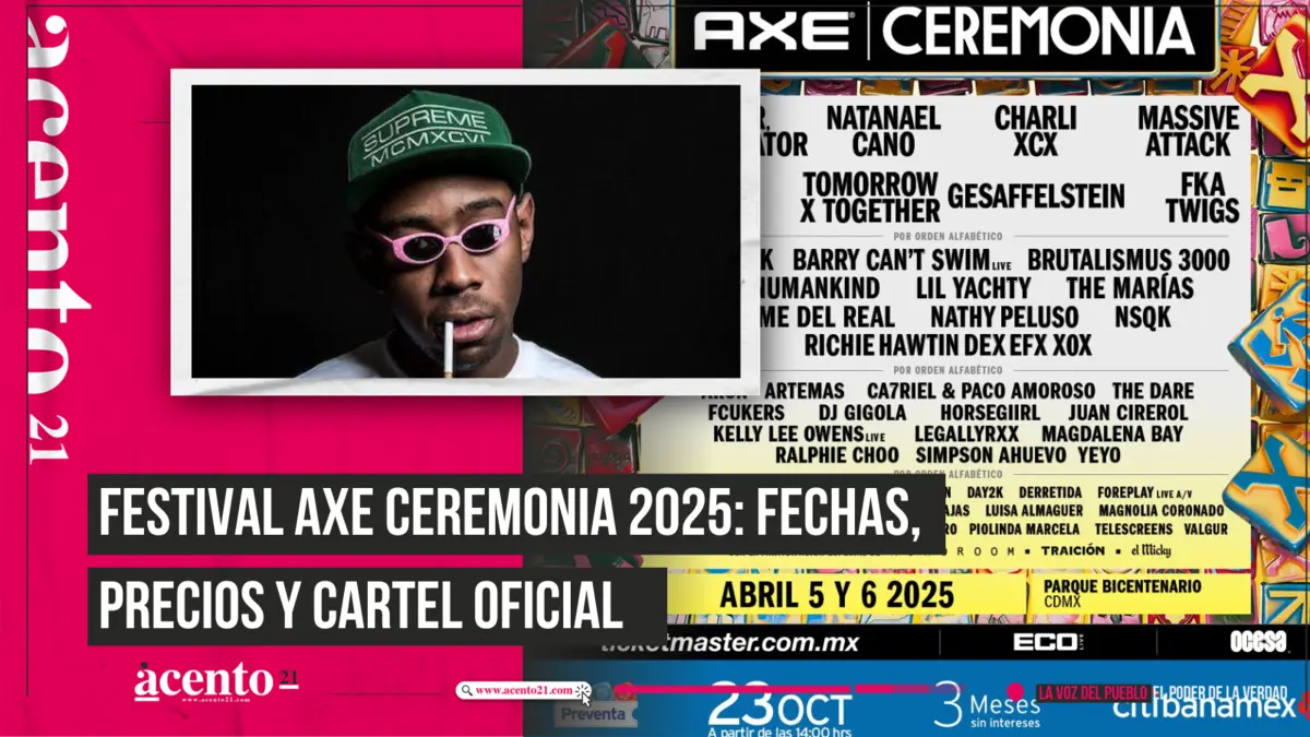 Festival AXE Ceremonia 2025 Fechas, Precios y Cartel Oficial