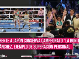 Frente a Japón conserva campeonato La Bonita Sánchez, ejemplo de superación personal