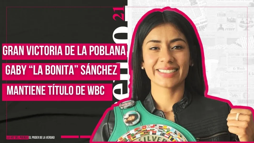 Gaby La Bonita Sánchez se mantiene campeona en la Arena BUAP