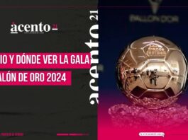 Gala del Balón de Oro 2024 Horario y dónde verla