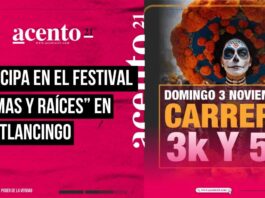 Gobierno de Cuautlancingo invita a participar en actividades deportivas del festival ánimas y raíces