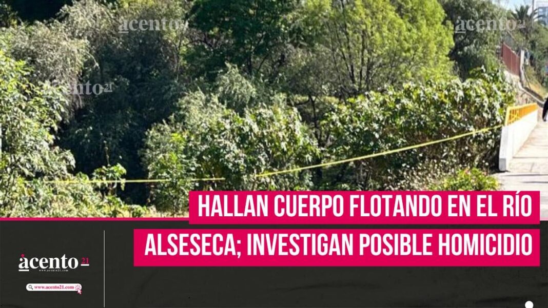 Hallan cuerpo flotando en el Río Alseseca, FGE investigará si se trató de un homicidio o accidente