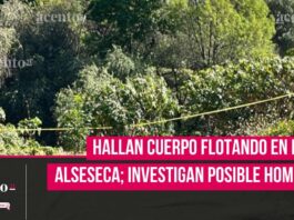 Hallan cuerpo flotando en el Río Alseseca, FGE investigará si se trató de un homicidio o accidente