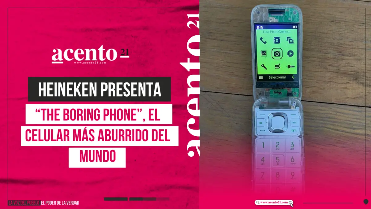 Heineken presenta “The Boring phone”, el celular más aburrido del mundo