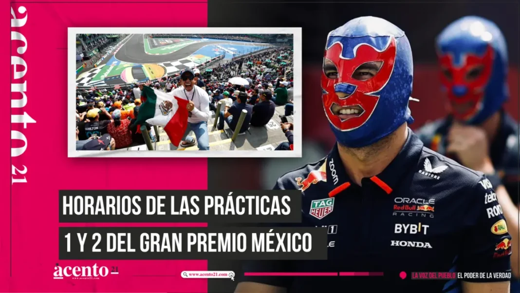 Horarios de las prácticas 1 y 2 del Gran Premio México