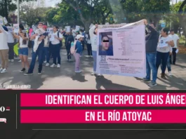 Identifican el cuerpo de Luis Ángel en el río Atoyac