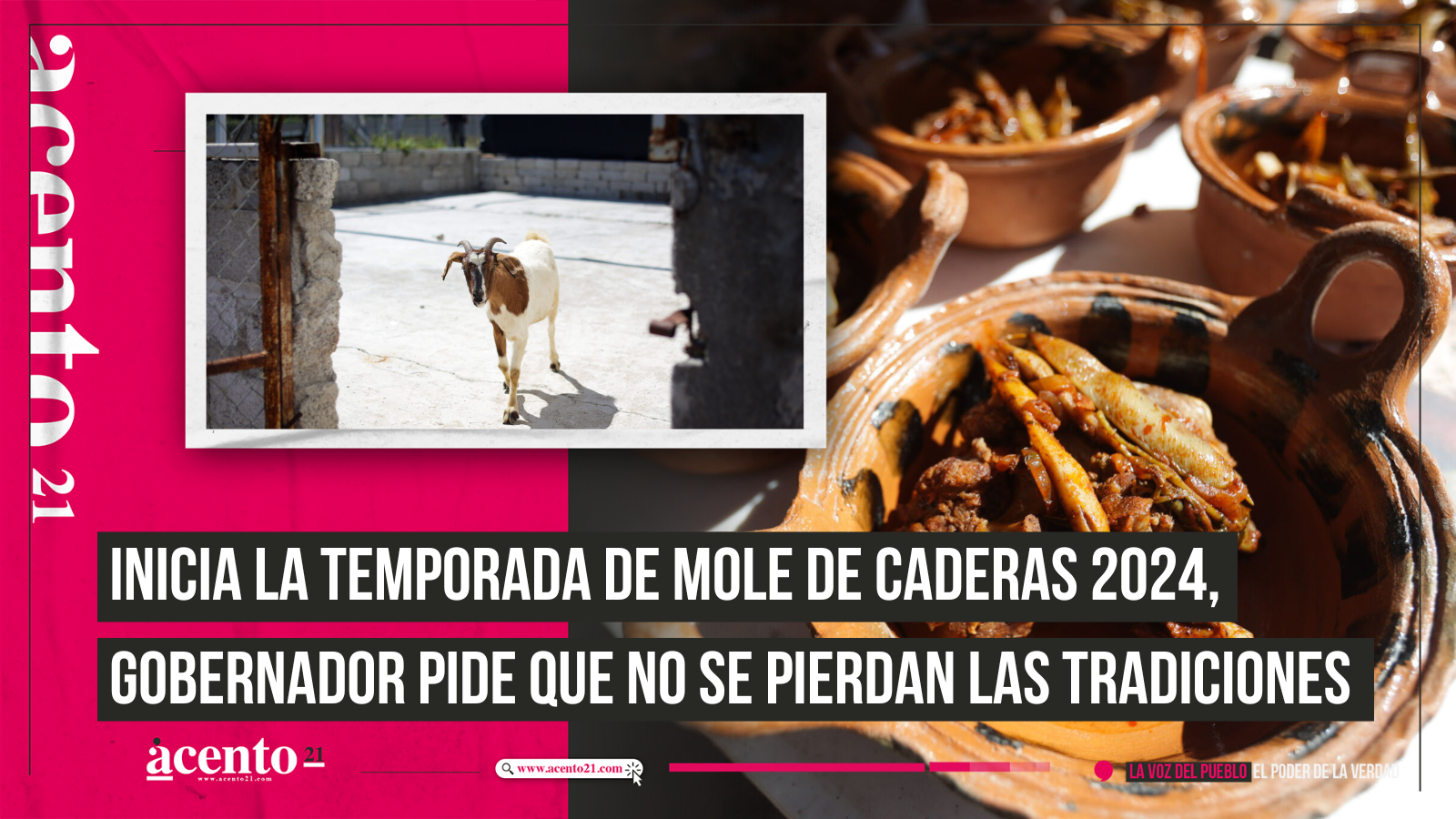 Inicia la temporada de Mole de Caderas 2024, gobernador pide que no se pierdan las tradiciones