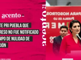 Insiste PRI Puebla que Congreso no fue notificado a tiempo de nulidad de elección