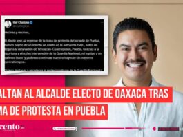 Intentan asaltar al alcalde electo de Oaxaca cuando regresaba toms de protesta de Pepe Chedraui