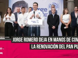 Jorge Romero evita tirar línea para método de renovación del PAN Puebla