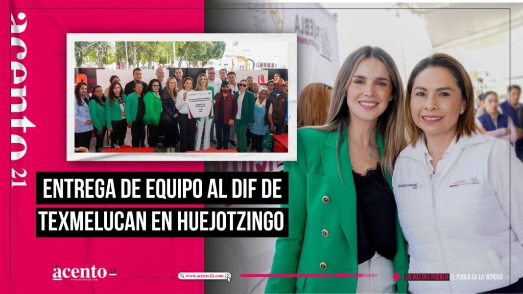 “Jornada Incluyente ” entrega equipo al DIF de Texmelucan