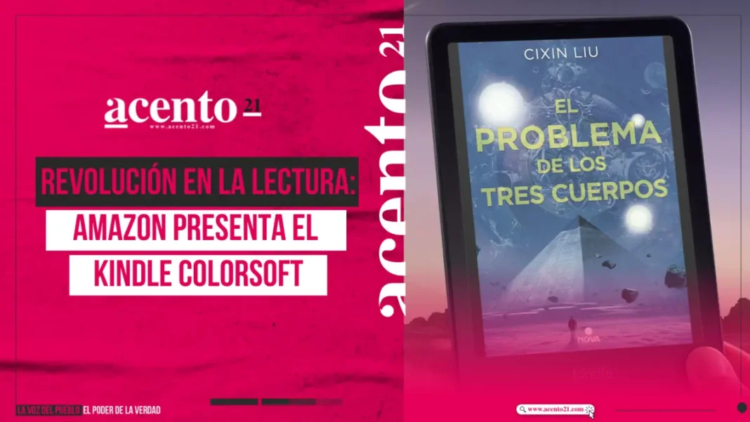 Revolución en la lectura: Amazon presenta el Kindle Colorsoft