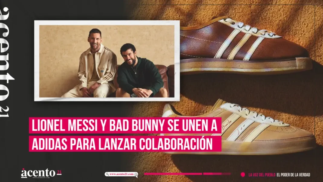 Lionel Messi y Bad Bunny se unen a Adidas para lanzar colaboración