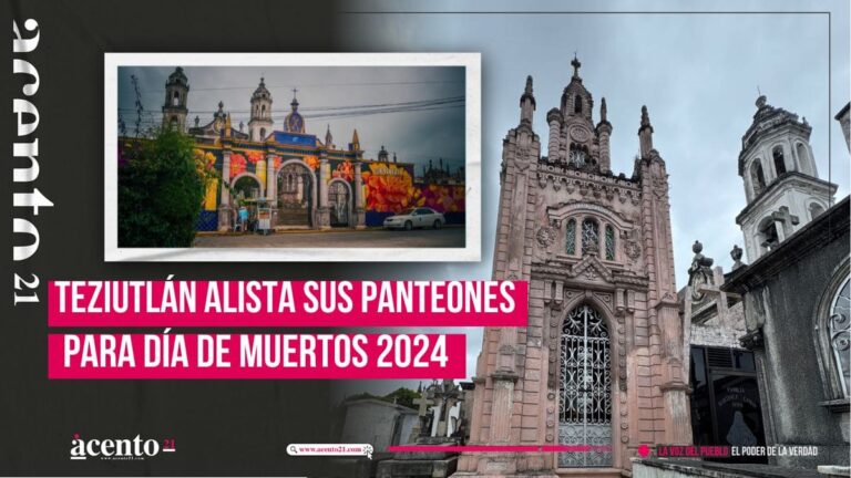 Listos panteones municipales de Teziutlán para temporada de Día de Muertos