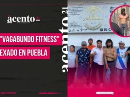 Luis, el vagabundo fitness, anexado en Puebla