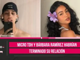 Micro TDH y Bárbara Ramírez habrían terminado su relación