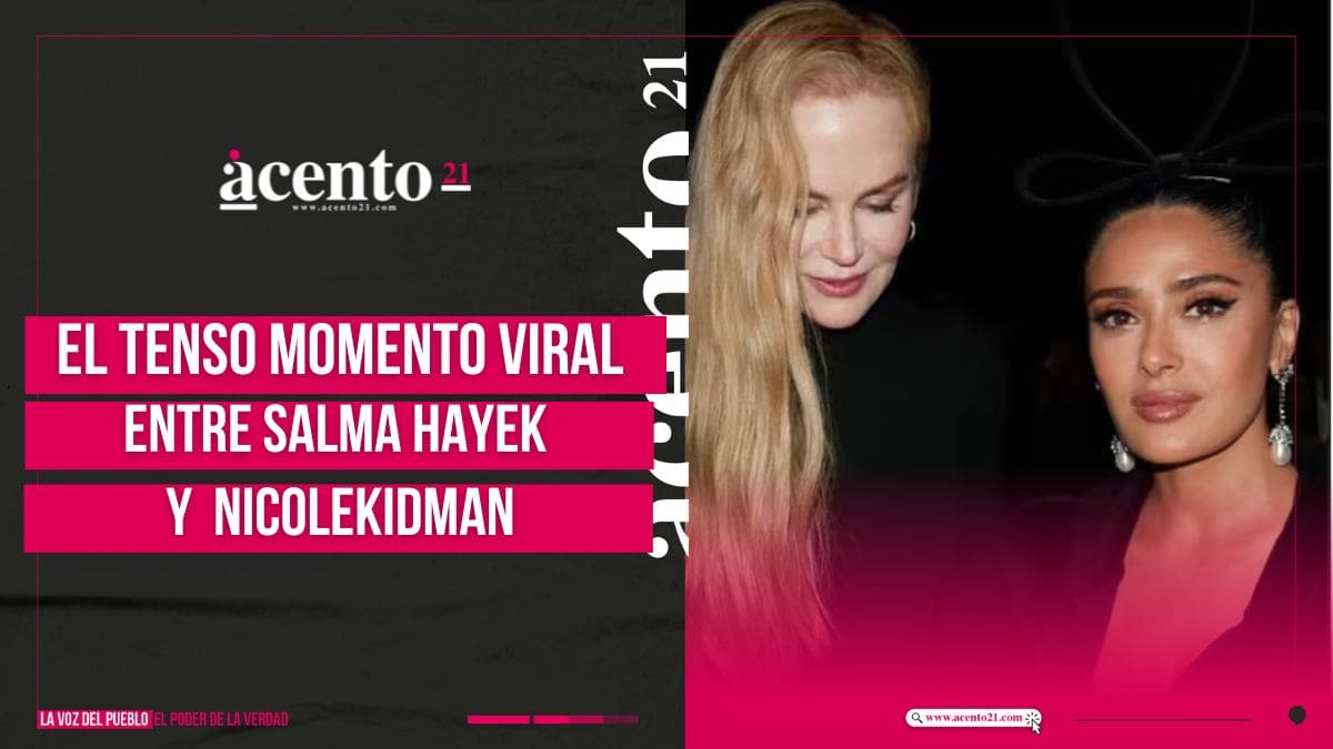 Momento tenso entre Salma Hayek y Nicole Kidman se vuelve viral