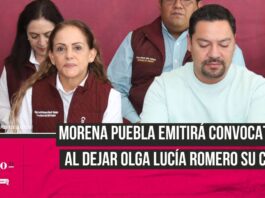 Morena Puebla emitirá convocatoria cuando presidenta estatal deje el cargo