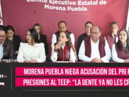 Morena Puebla niega acusación del PRI por presiones al TEEP