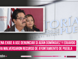 Morena exige a ASE denunciar si Adán Domínguez y Eduardo Rivera malversaron recurso de Ayuntamiento de Puebla