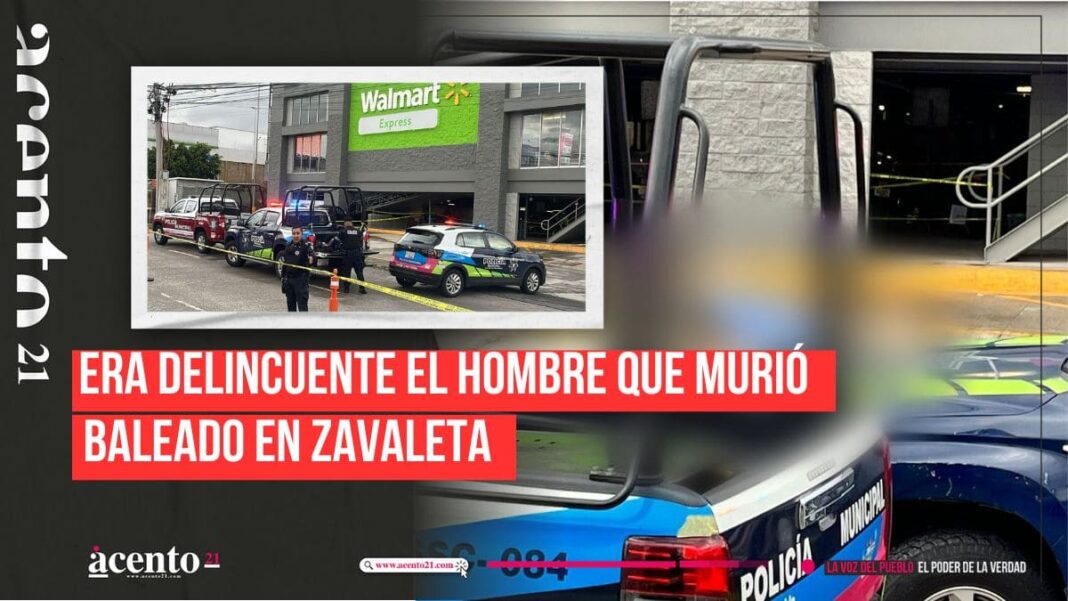 Muere delincuente que intentó asaltar a un cuentahabiente y su escolta en Calzada Zavaleta