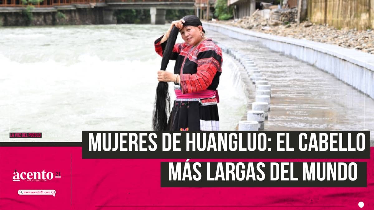 Mujeres del pueblo Huangluo tienen el cabello más largo del mundo