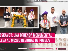 Neskayot Una Ofrenda Monumental Llega al Museo Regional de Puebla