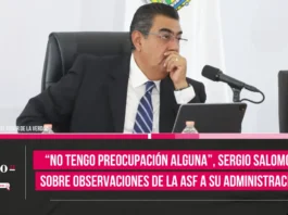 “No tengo preocupación alguna”, Sergio Salomón sobre observaciones de la ASF a su administración