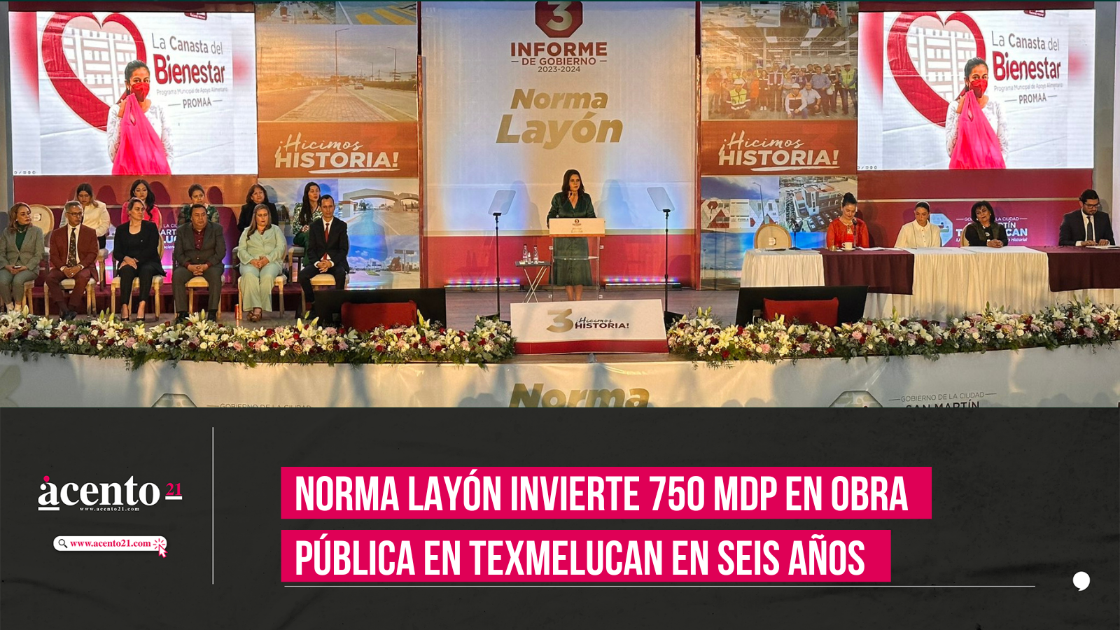 Norma Layón invierte 750 mdp en obra pública en Texmelucan en seis años