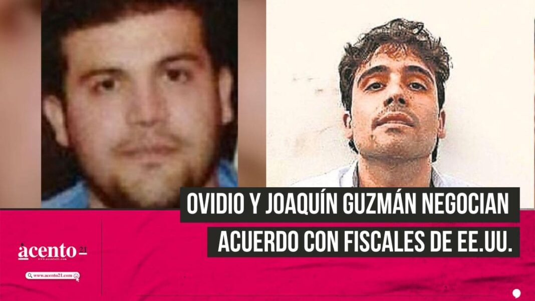 Ovidio y Joaquín Guzmán negocian acuerdo con fiscales de EE.UU.