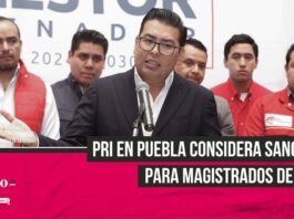 PRI Puebla pediría sanciones contra magistrados del TEEP