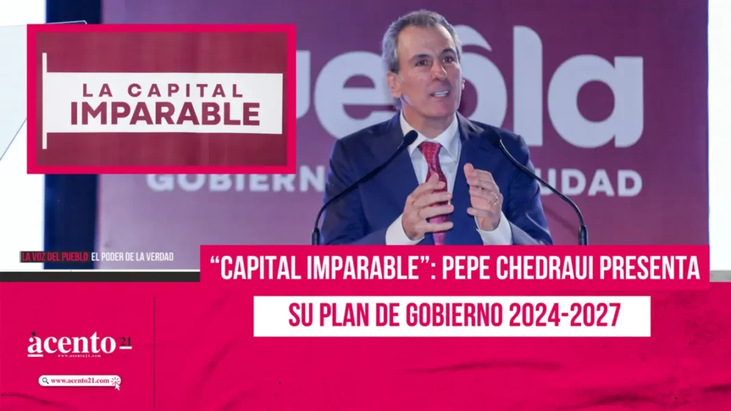 “Capital Imparable”: Pepe Chedraui presenta su plan de gobierno 2024-2027