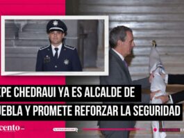 Pepe Chedraui ya es alcalde de Puebla y promete reforzar la seguridad