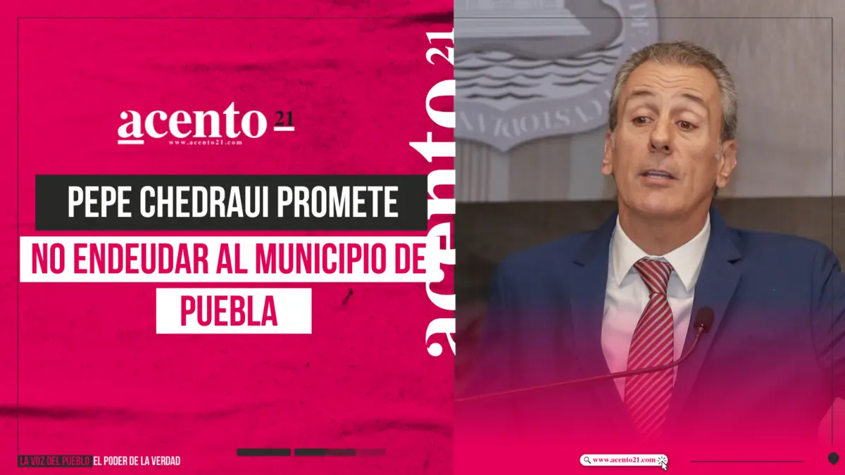 Pepe Chedraui promete no endeudar al municipio de Puebla