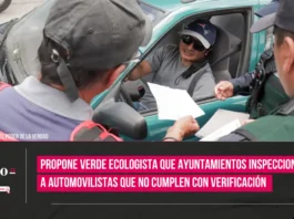 Propone Verde Ecologista que ayuntamientos inspeccionen verificación vehicular