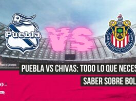 Puebla vs Chivas Precio de boletos