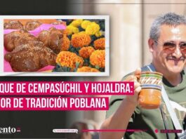 Pulque de cempasúchil y hojaldra, tradición poblana en octubre