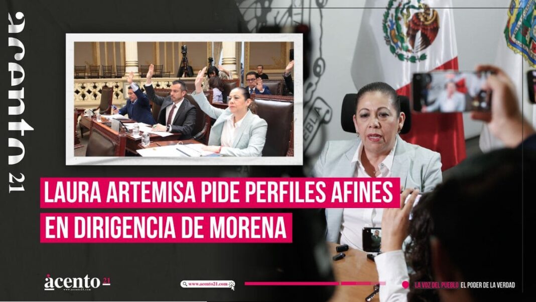 “Que espacios vacantes se cubran con perfiles totalmente afines al partido” Laura Artemisa