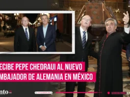 Recibe Pepe Chedraui al nuevo embajador de Alemania en México