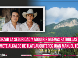 Reforzar la seguridad y adquirir nuevas patrullas promete alcalde de Tlatlauquitepec Juan Manuel Téllez