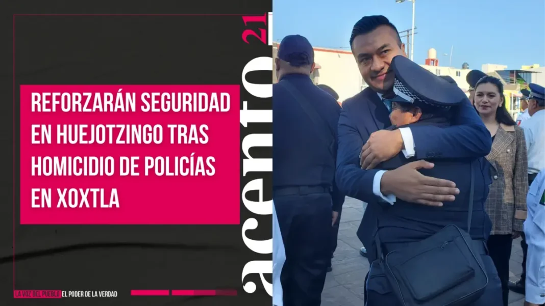 Reforzarán seguridad en Huejotzingo tras homicidio de policías en Xoxtla